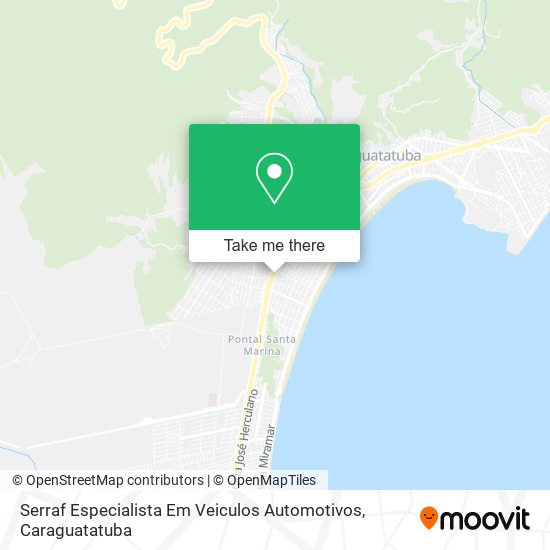 Mapa Serraf Especialista Em Veiculos Automotivos