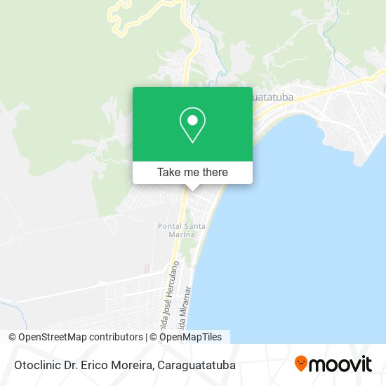 Mapa Otoclinic Dr. Erico Moreira