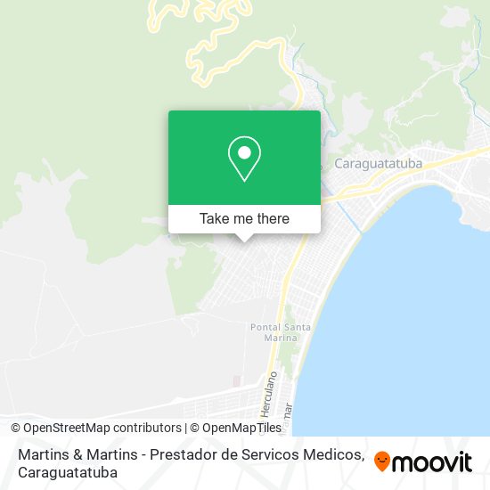 Martins & Martins - Prestador de Servicos Medicos map