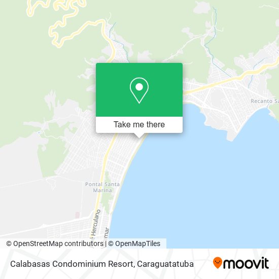 Calabasas Condominium Resort map