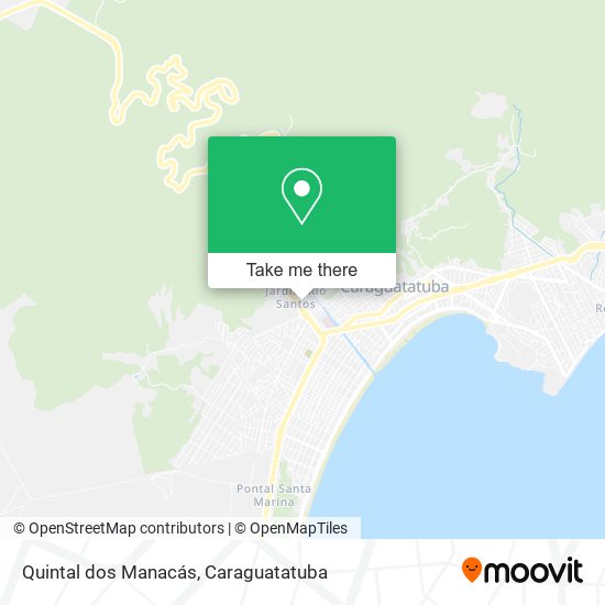 Mapa Quintal dos Manacás