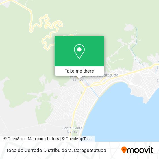 Mapa Toca do Cerrado Distribuidora