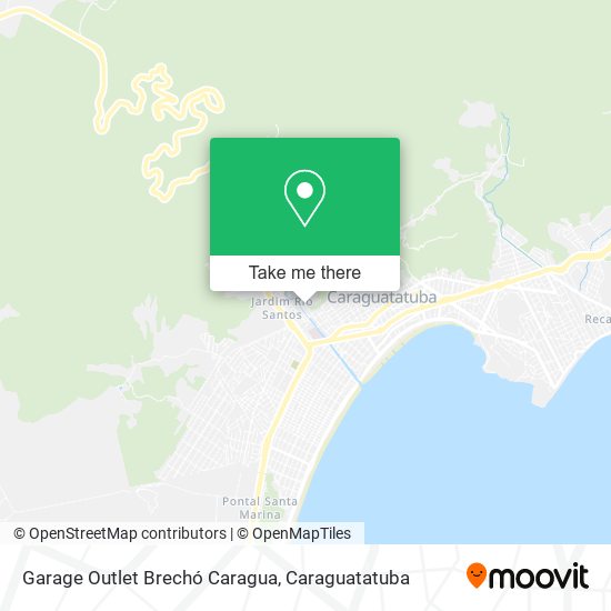 Garage Outlet Brechó Caragua map