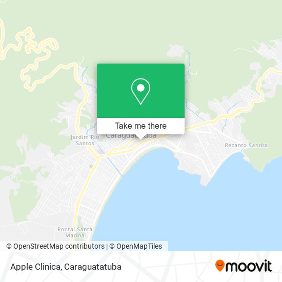 Apple Clinica map