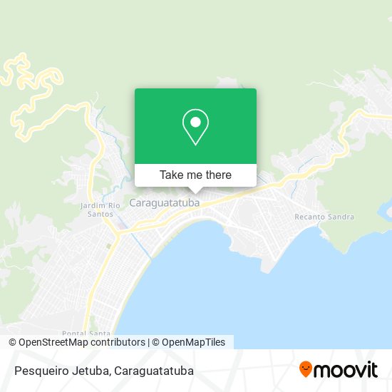 Pesqueiro Jetuba map