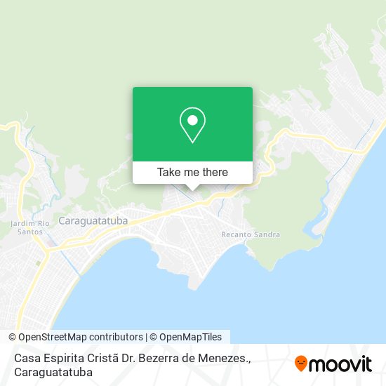 Casa Espirita Cristã Dr. Bezerra de Menezes. map