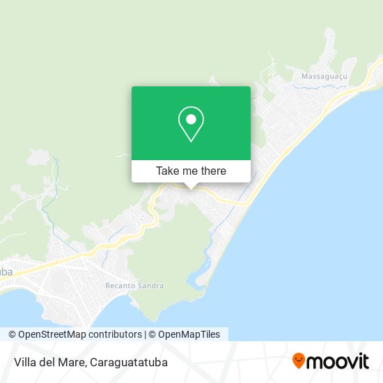 Villa del Mare map