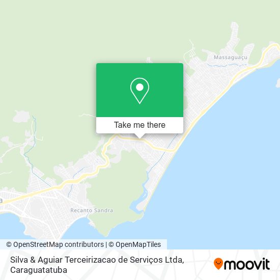 Mapa Silva & Aguiar Terceirizacao de Serviços Ltda