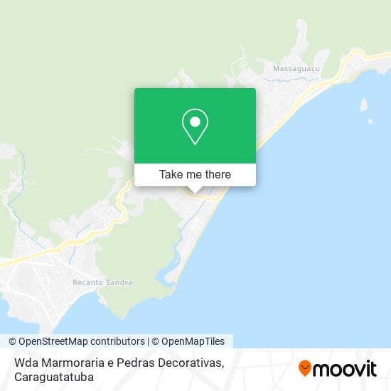 Wda Marmoraria e Pedras Decorativas map