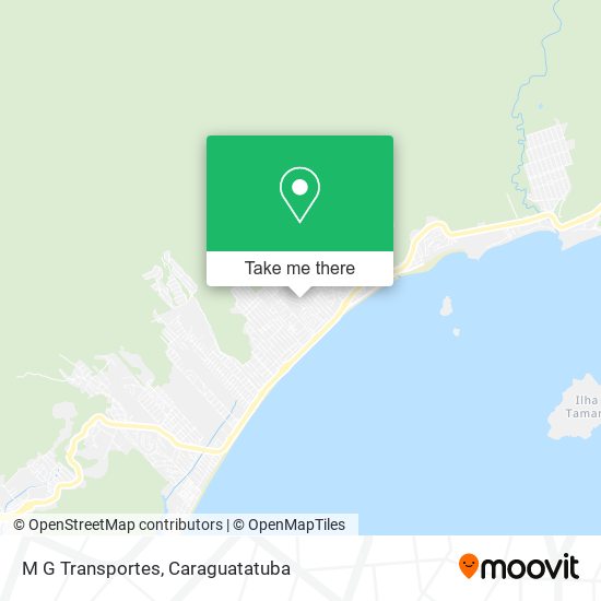 M G Transportes map