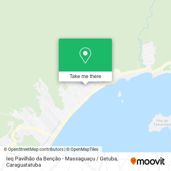 Mapa Ieq Pavilhão da Benção - Massaguaçu / Getuba