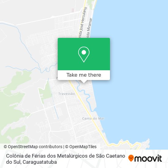 Colônia de Férias dos Metalúrgicos de São Caetano do Sul map