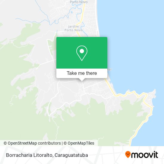 Borracharia Litoralto map