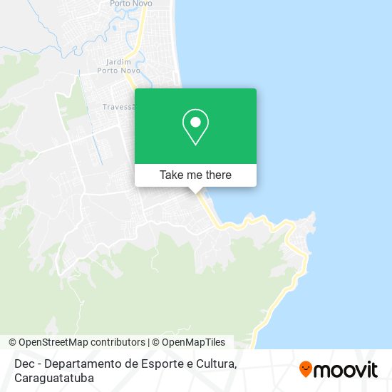 Dec - Departamento de Esporte e Cultura map