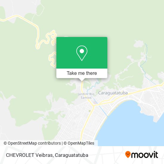 CHEVROLET Veibras map