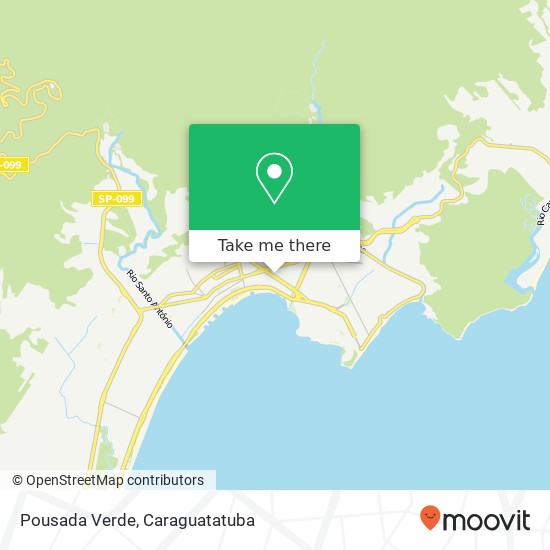 Pousada Verde map