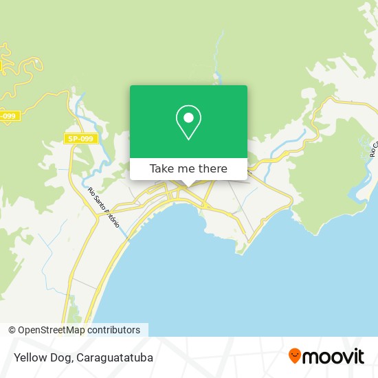 Yellow Dog map