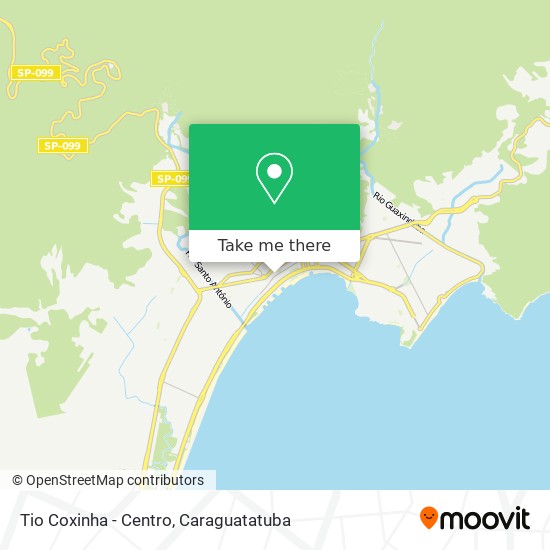 Mapa Tio Coxinha - Centro