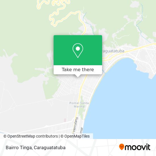 Bairro Tinga map