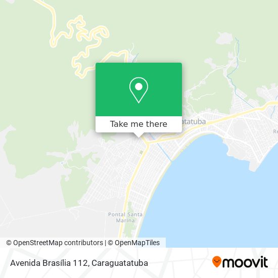 Mapa Avenida Brasília 112