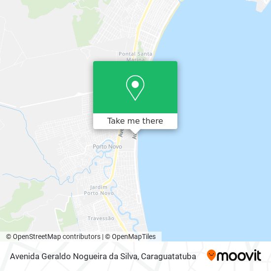 Mapa Avenida Geraldo Nogueira da Silva