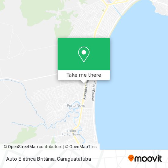 Auto Elétrica Britânia map