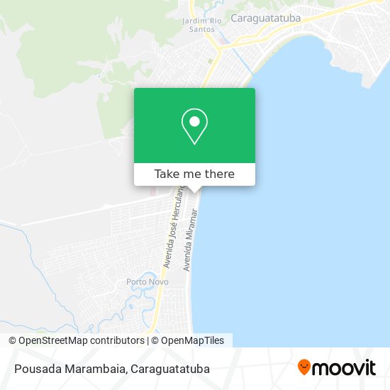 Pousada Marambaia map
