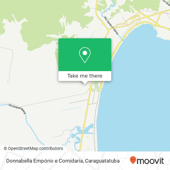 Donnabella Empório e Comidaria map