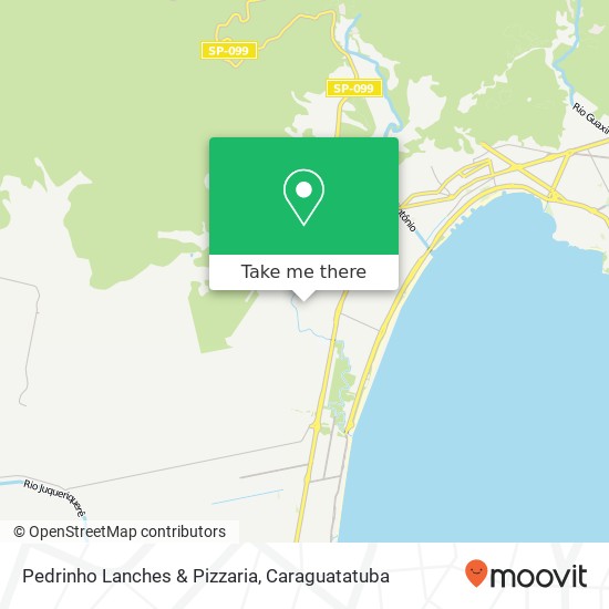 Mapa Pedrinho Lanches & Pizzaria
