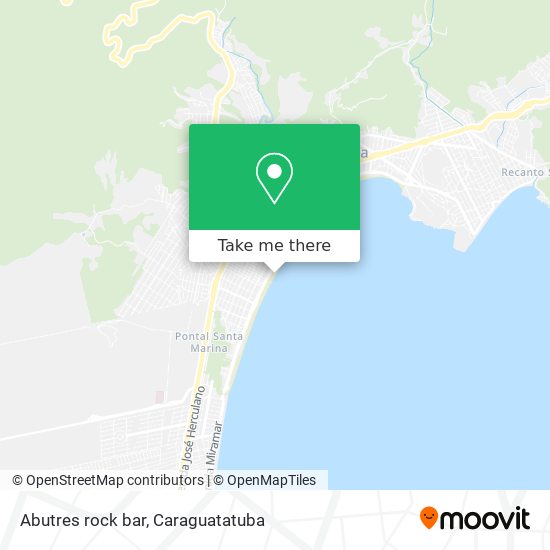 Mapa Abutres rock bar
