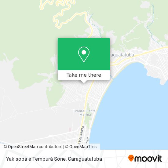 Yakisoba e Tempurá Sone map