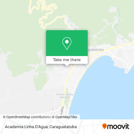 Academia Linha D'Agua map
