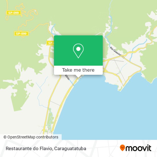 Mapa Restaurante do Flavio