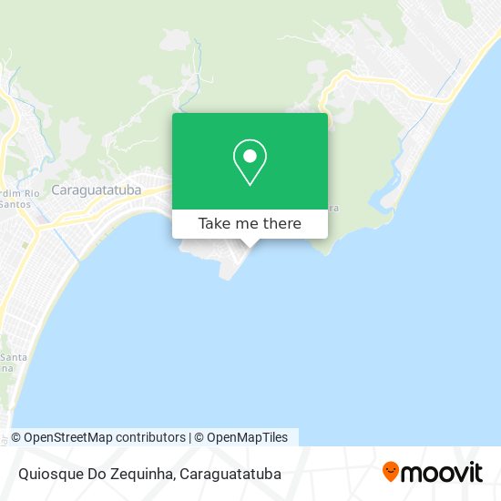 Quiosque Do Zequinha map