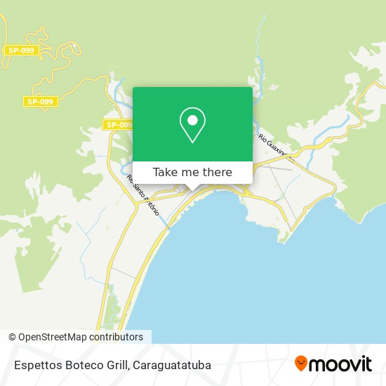 Mapa Espettos Boteco Grill