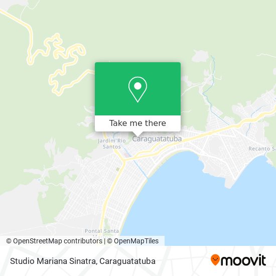 Studio Mariana Sinatra map