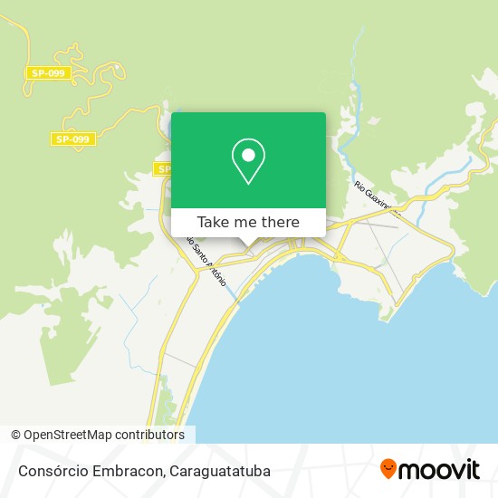 Consórcio Embracon map