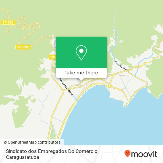 Sindicato dos Empregados Do Comércio map