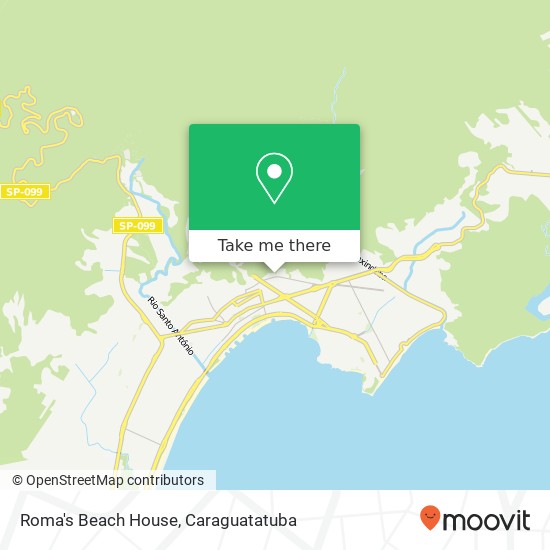 Mapa Roma's Beach House