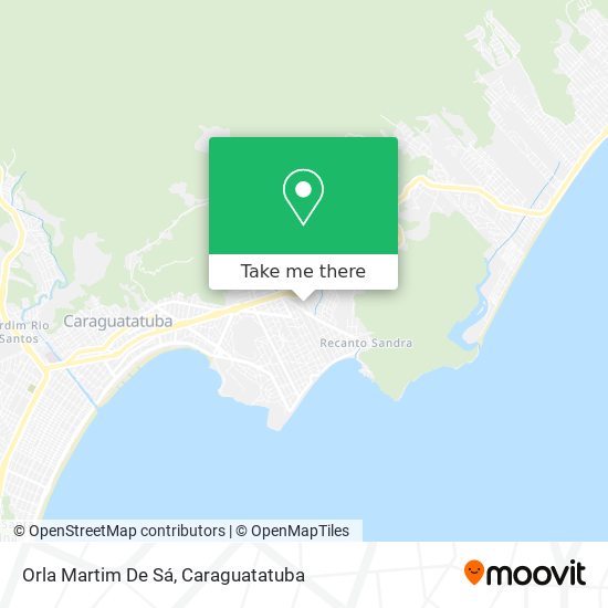 Orla Martim De Sá map