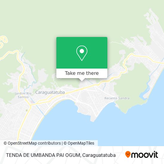 TENDA DE UMBANDA PAI OGUM map