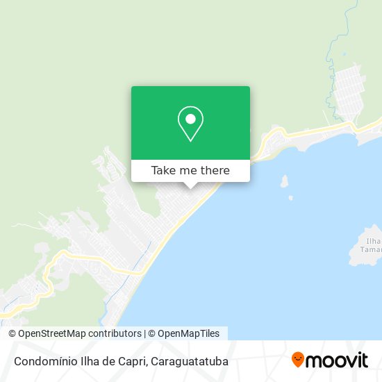 Mapa Condomínio Ilha de Capri