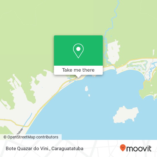 Bote Quazar do Vini. map