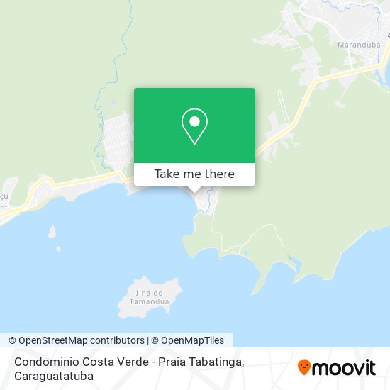 Mapa Condominio Costa Verde - Praia Tabatinga