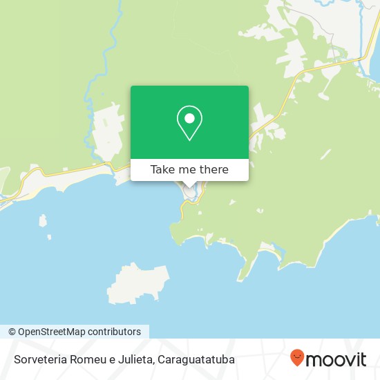 Sorveteria Romeu e Julieta map