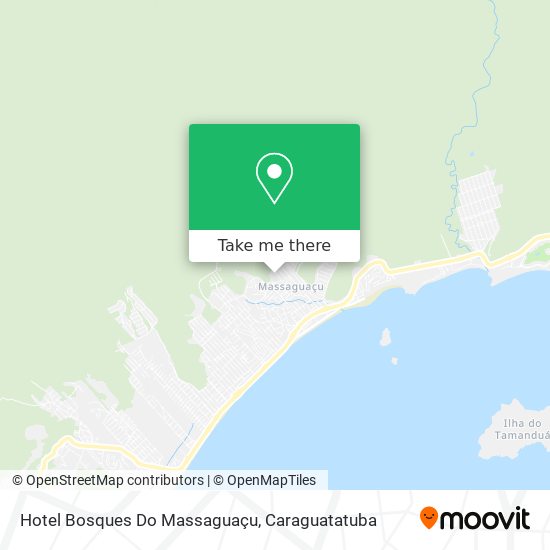 Hotel Bosques Do Massaguaçu map