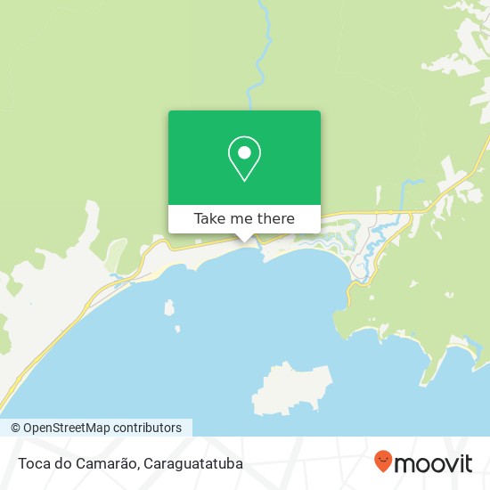 Toca do Camarão map