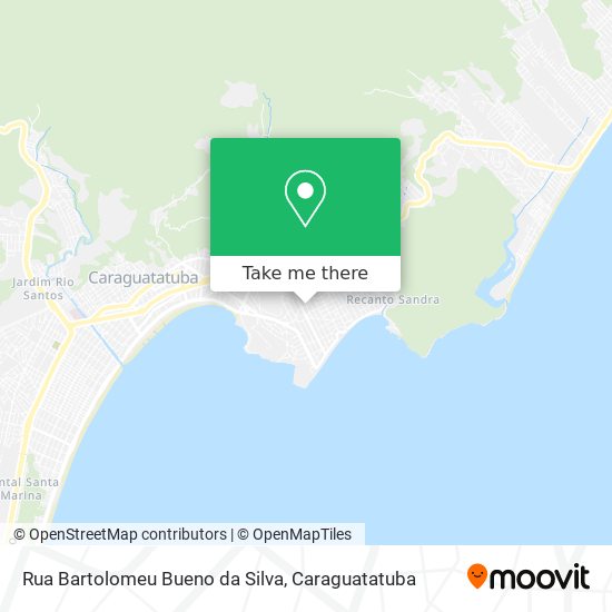 Rua Bartolomeu Bueno da Silva map