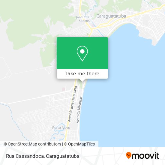 Rua Cassandoca map