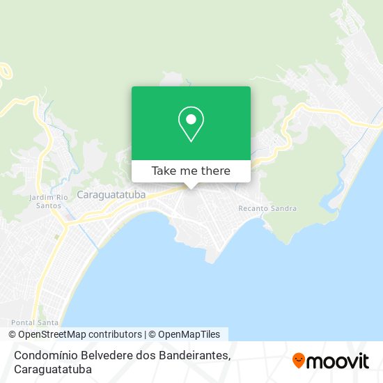 Mapa Condomínio Belvedere dos Bandeirantes